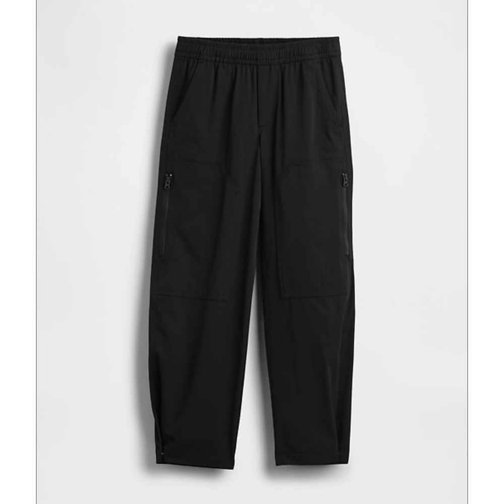 NEW GAP Kids Quick-Dry Utility Cargo Pants Boys Unisex XXL 14-16 Black Gorpcore
